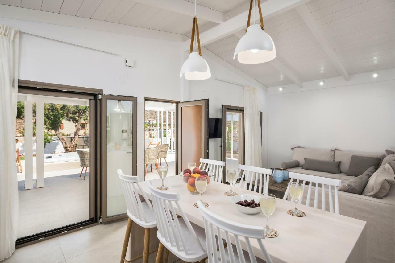 Sea View White Villa Stavrós المظهر الخارجي الصورة